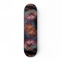 Unique Fireworks, Toronto, Ontario, Canada Skate Deck