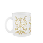 Unique Fleur de lis Queen (antique gold) Mugs