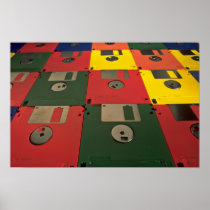 Unique Floppy discs Poster