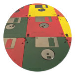 Unique Floppy discs Stickers