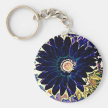 Unique Floral Keychain