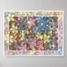 unique Flower collection Poster