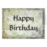 Unique Grunge Happy Birthday Cards