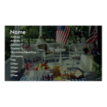Unique Iced tea, 4th of July, Alabama, U.S.A. Business Card Template