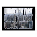 Unique New York Greeting Card