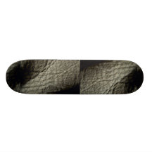 Unique Rough Leather (Elephant) Custom Skate Board