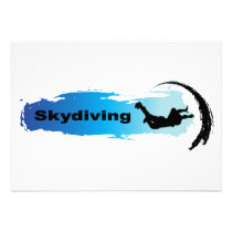 Unique Skydiving invitations
