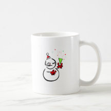 Unique Snowman Coffee Mug