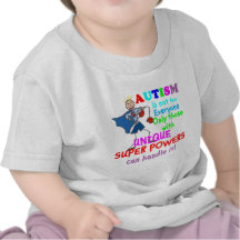 Unique Super Powers Autism T-shirt