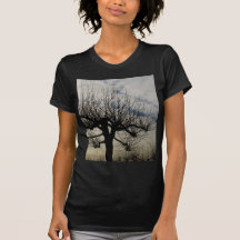 Unique Tree Silhouette T-shirts
