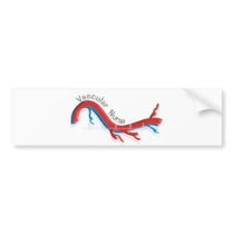 Unique Vascular Nurse Gifts Bumper Sticker