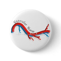 Unique Vascular Nurse Gifts Button