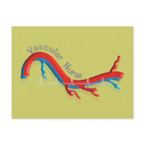 Unique Vascular Nurse Gifts Post Card