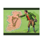 Unique vintage illustration - Erin's Isle Post Cards