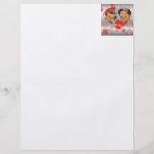 Unique Vintage Puppy Dog Christmas Personalized Flyer