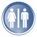 Unisex symbols stickers