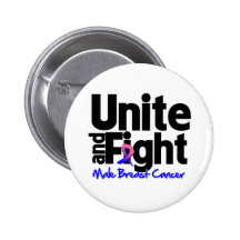 Unite and Fight Male Breast Cancer Pins