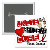 UNITE BELIEVE CURE BLOOD CANCER PINS