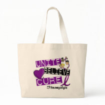 UNITE BELIEVE CURE Fibromyalgia Tote Bags
