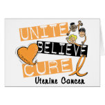 UNITE BELIEVE CURE Uterine Cancer cards