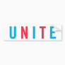 unite bumper sticker