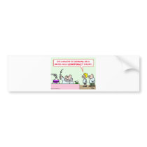 united field conspiracy theory scientists science bumper stickers