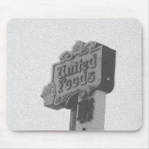 United Foods Sign Mousepads