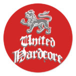 United Hardcore Stickers