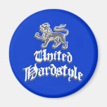 United Hardstyle Fridge Magnet