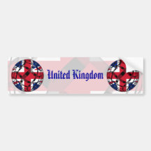 United Kingdom #1 Bumper Stickers