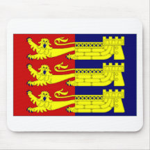 United Kingdom Cinque Ports Flag Mouse Pad