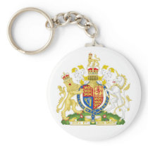 United Kingdom Coat of Arms Keychain keychains