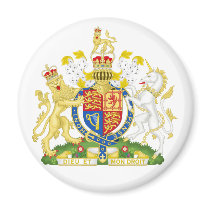 United Kingdom Coat of Arms Magnet magnets