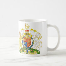 United Kingdom Coat of Arms Mug mugs