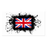 United Kingdom Flag business cards