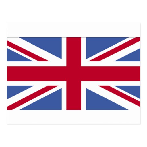UNITED KINGDOM FLAG POST CARD