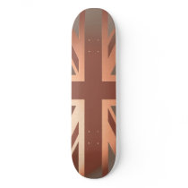 United Kingdom flag Custom Skate Board