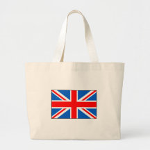 United Kingdom Flag T-shirts and Gifts Tote Bags