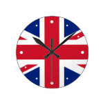 United Kingdom Flag Union Jack Wallclocks