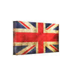 United Kingdom Grunge Flag Gallery Wrapped Canvas