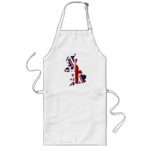 United Kingdom Mapped BBQ Apron
