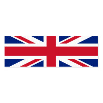 United Kingdom National Flag Business Cards