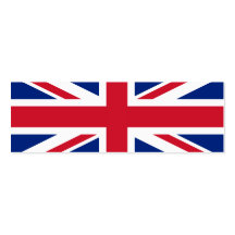 United Kingdom National Flag Business Cards