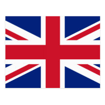 United Kingdom National Flag Post Cards