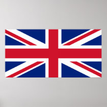 United Kingdom National Flag Posters