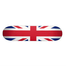 United Kingdom National Flag Skate Board Decks