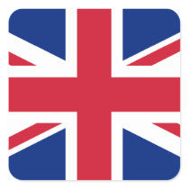 United Kingdom National Flag Square Sticker
