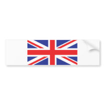 United Kingdom /Union Jack Flag Bumper Stickers