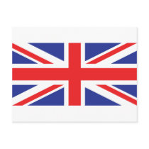 United Kingdom /Union Jack Flag Postcard