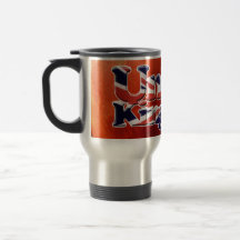 United Kingdom Union Jack Patriotic Travel Mug